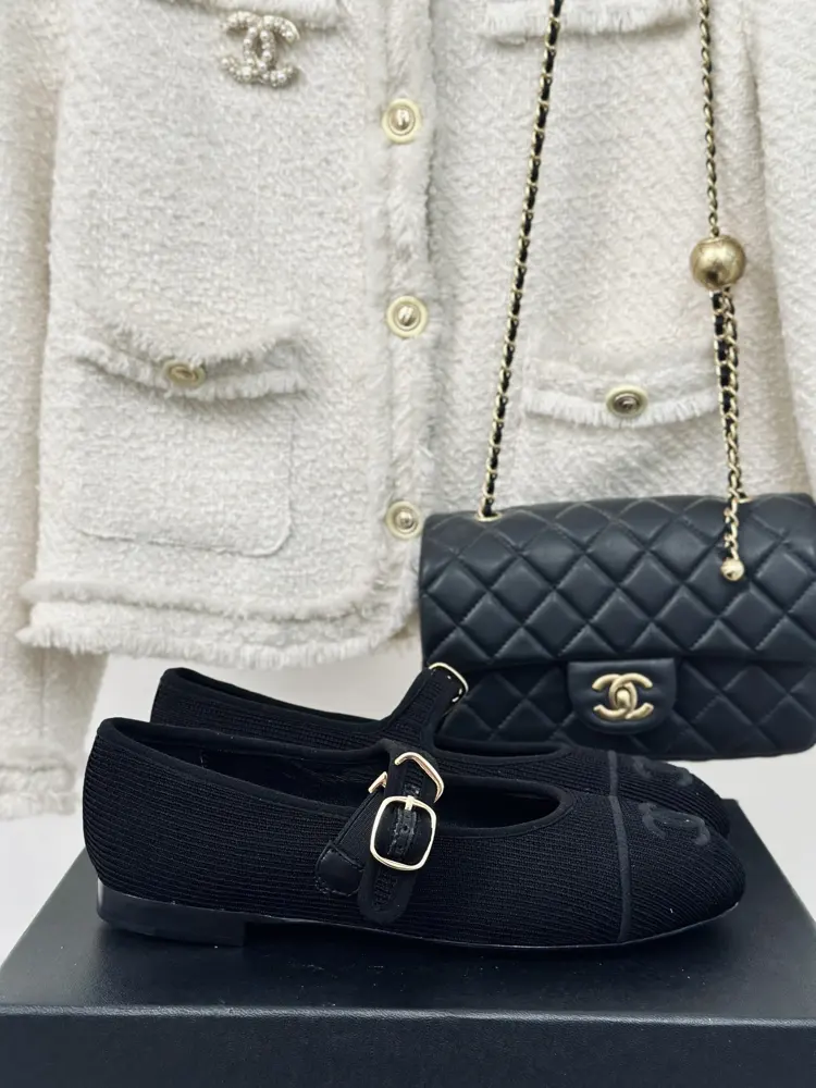 Chanel Milan catwalk Mary Jane shoes