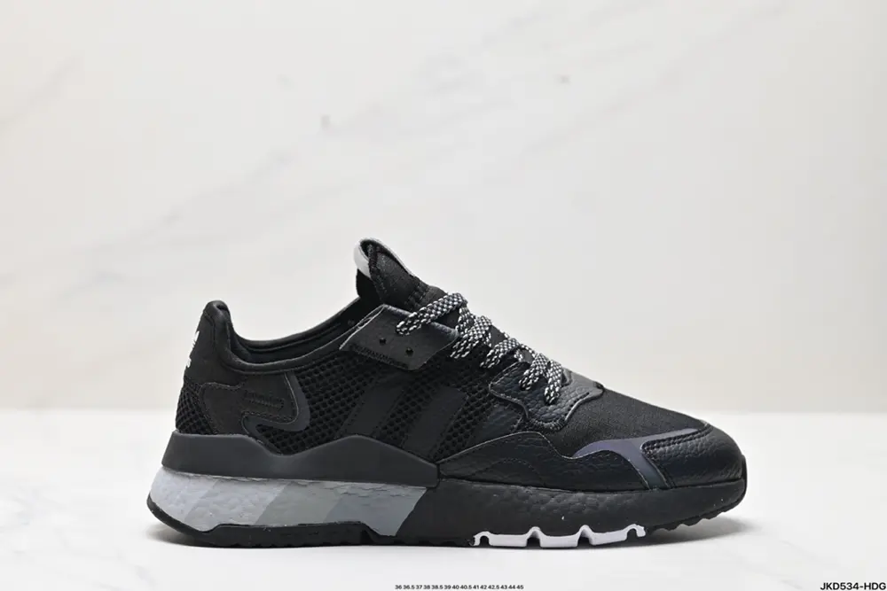 Adidas classic sports running shoes Night Walker Retro running shoes original materials FX6834