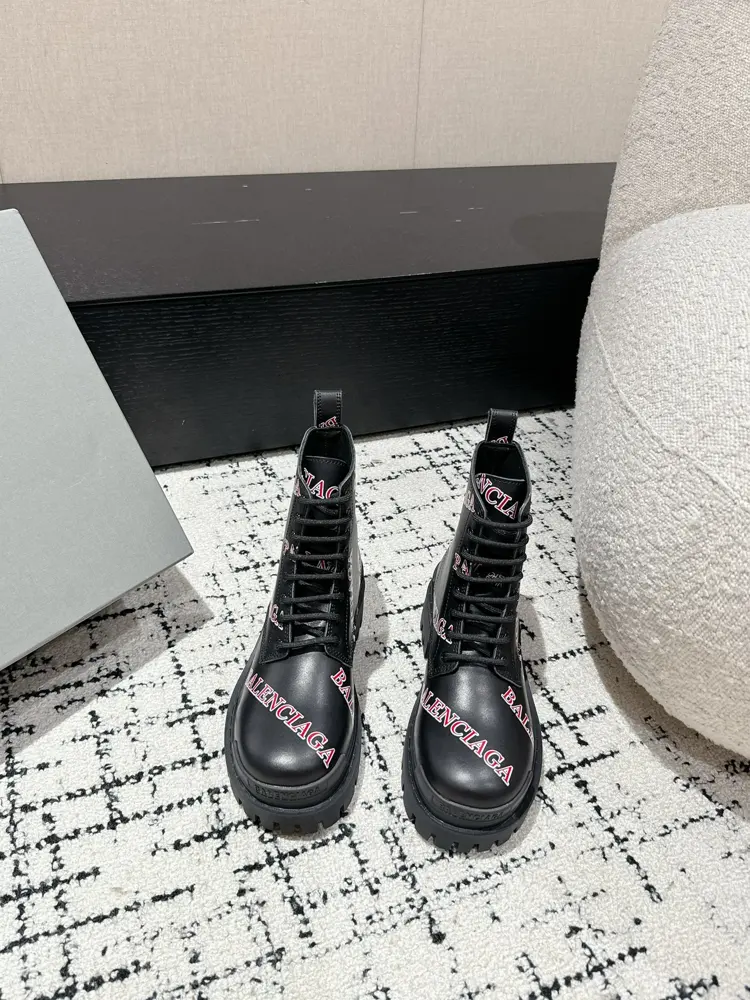 BALENCIAGA 24/ Bulldozer Boots Bulldozer Series Graffiti Boots