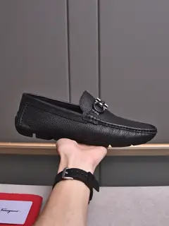 Salvatore Ferragamo Ferragamo full leather popular loafers