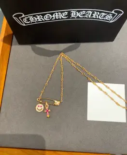 Chrome Hearts classic gold twist necklace