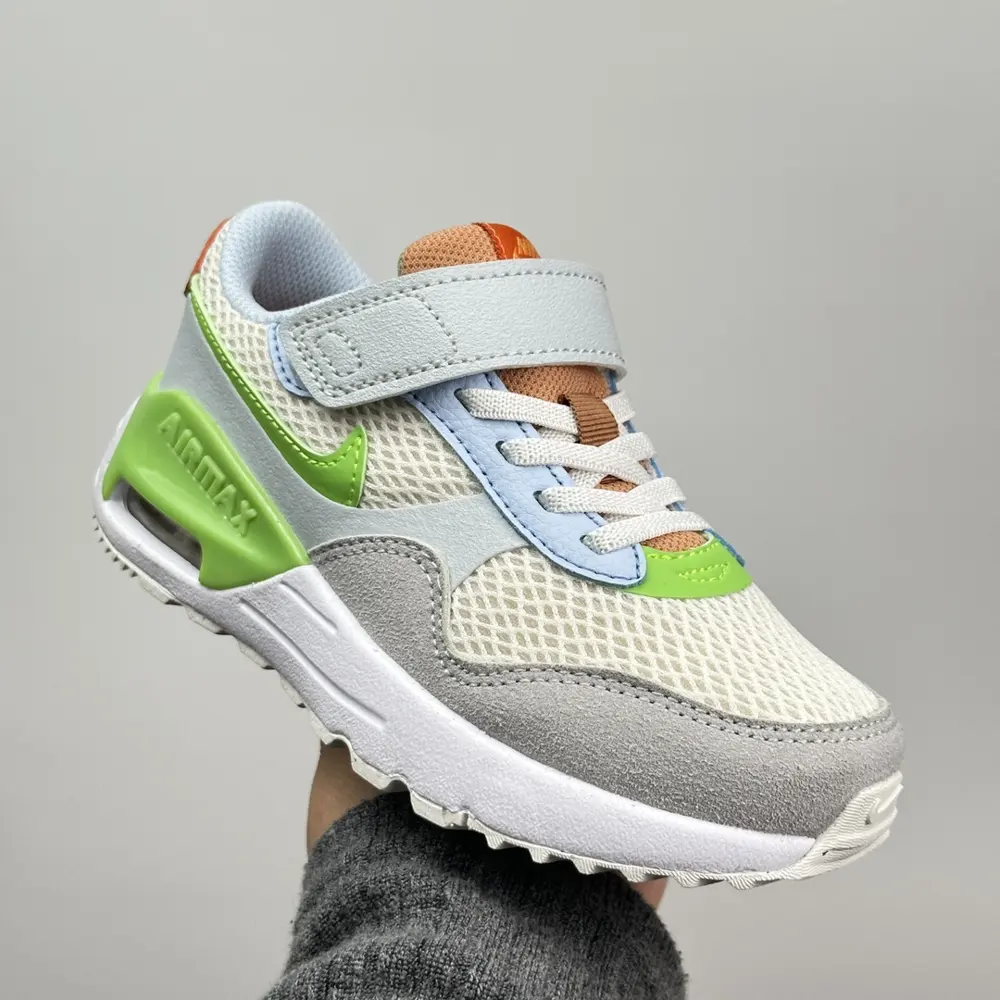 Nike single-buckle air cushion children’s shoes