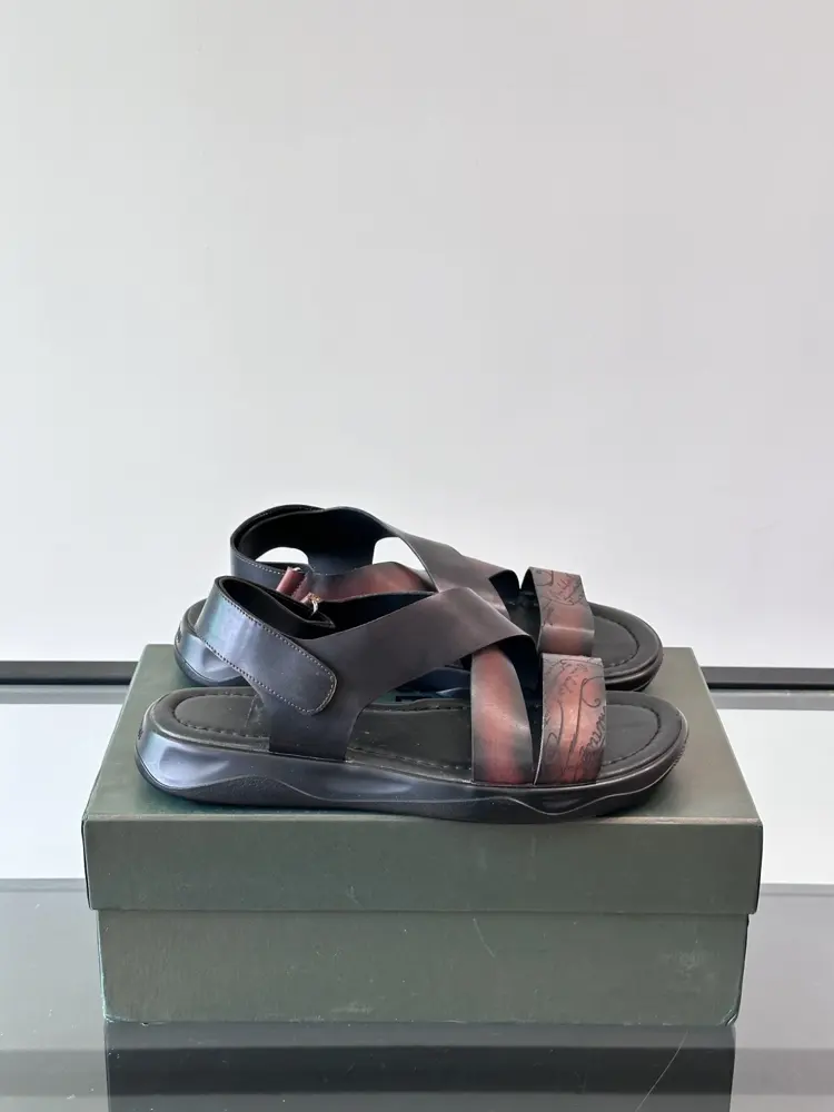 Berluti high-end leather slippers