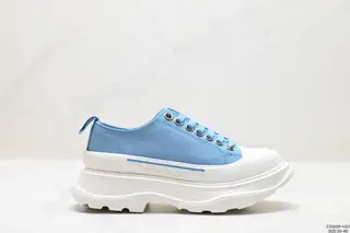 Alexander McQueen Tread Slick Artistic wear-resistant and non-slip lace-up ankle-length