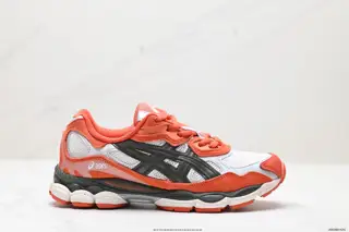 ASICS breathable mesh upper with some synthetic leather material uses the new AHAR+ rubber 1203A280-002