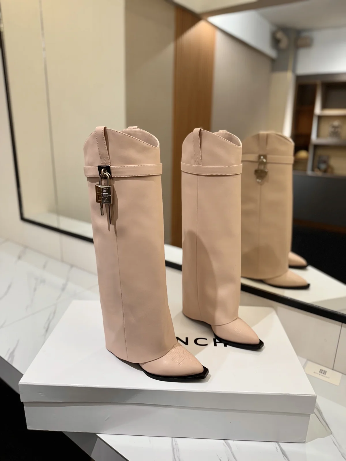 Givenchy high-heeled boots