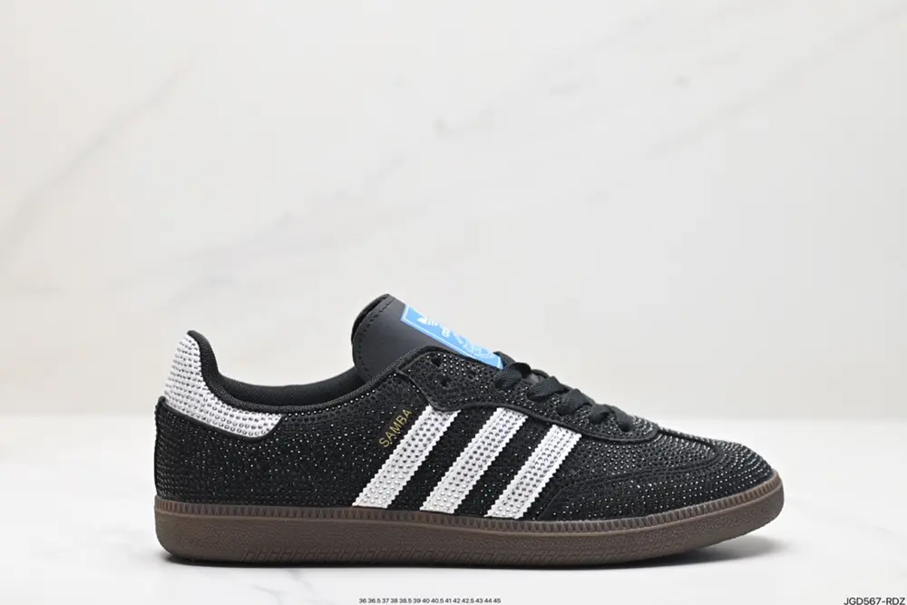 Adidas Originals Samba OG Samba Series Gentleman German Training Football Style All-match B75806