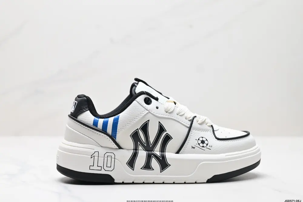 MLB Chunky Liner New York Yankees Senior Shoes Series Low-top Daddy Style Lightweight 3ASXCA12N