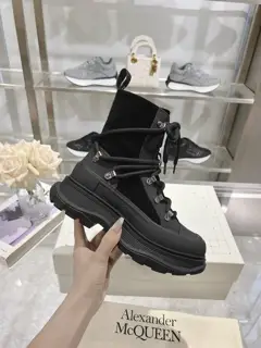 Alexander McQueen’s latest thick-soled Martin boots