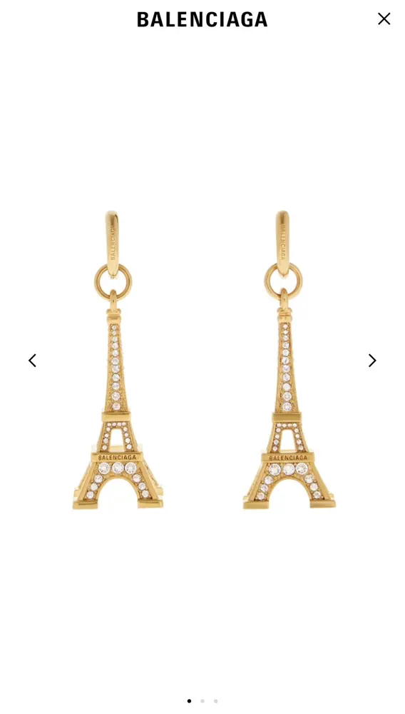 Balenciaga earrings