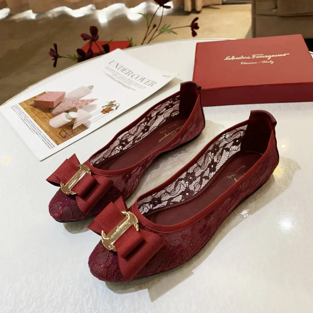 Salvatore Ferragamo egg roll shoes
