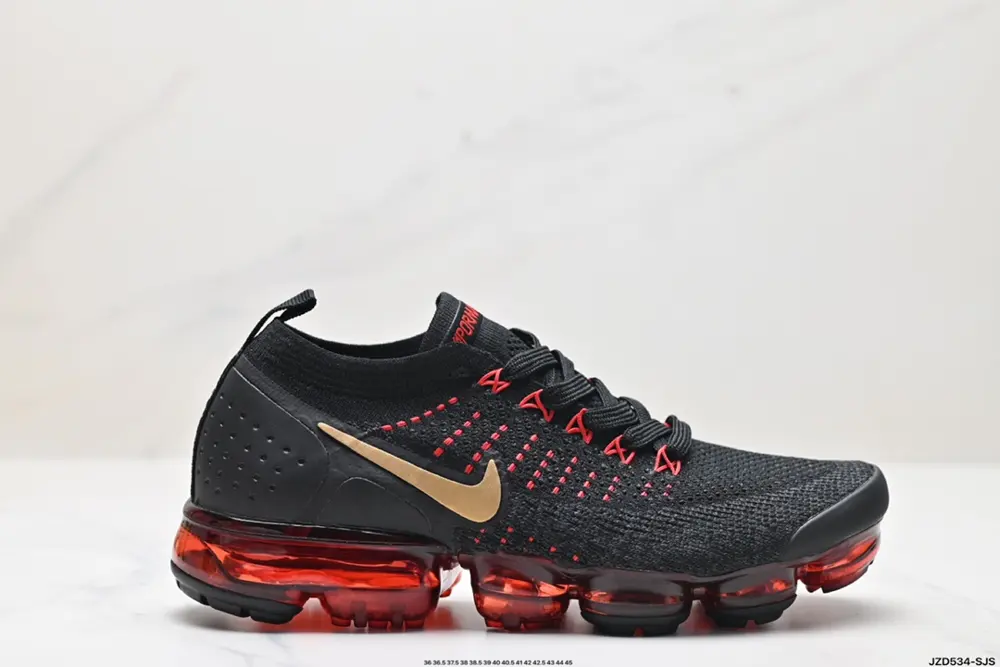 Nike Air VaporMax 2.0 Flyknit full-length air cushion breathable running shoes 942842-009