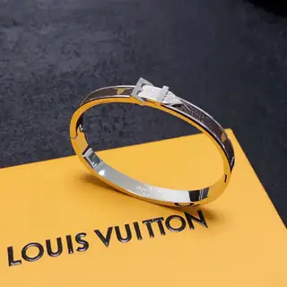 Louis Vuitton unisex belt buckle bracelet