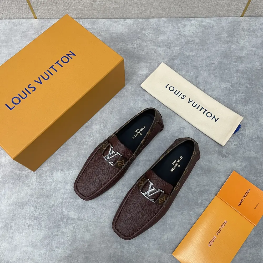Louis Vuitton slip-on loafers