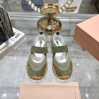Miu Miu Miu Biscuit Shoes Forrest Gump Shoes Casual Shoes Sports Shoes New Spring and