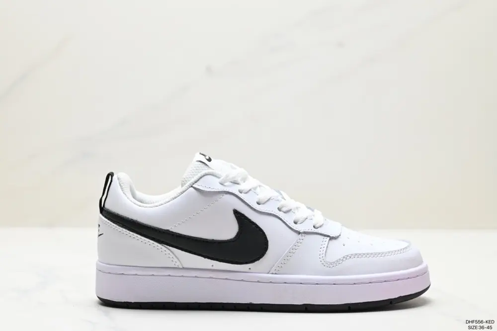 Nike Court Vision Low White Black Sneakers