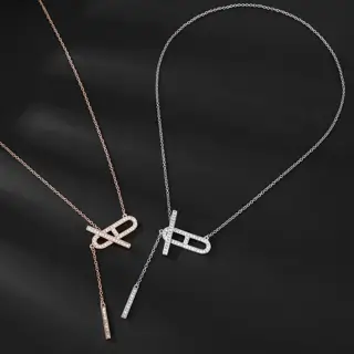 Hermes pig nose necklace