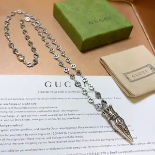 Gucci necklace 2024 latest chain with higher grade