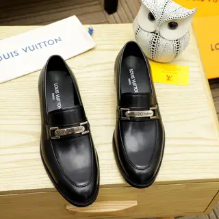 Louis Vuitton high-end business formal leather shoes