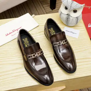 Salvatore Ferragamo casual slip-on shoes Official website original 1:1 mold