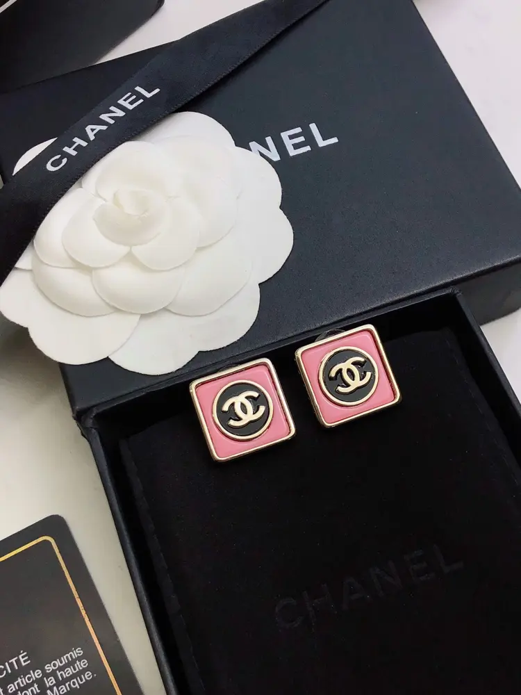 Chanel Oil Drop Earrings