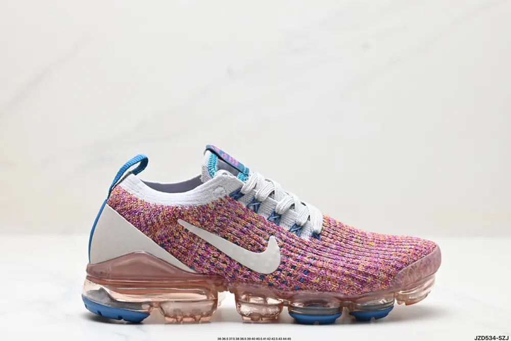 Nike Air VaporMax Flyknit 3 Nike full-length air cushion breathable running shoes CW5643-100
