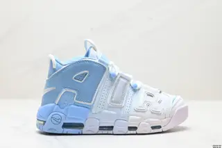 Nike WMNS Air More Uptempo GS Barely Green Pippen’s first-generation classic high street 414962
