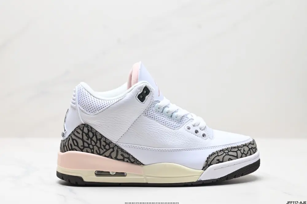 Nike Air Jordan 3 Retro “Hide and Sneak” White Gray Brown AJ3 Jordan 3rd Generation aj3 Joe CT8532-148