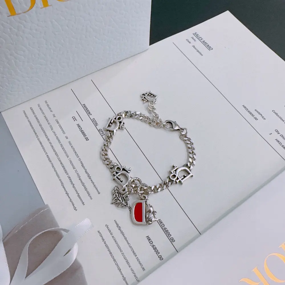 Dior bracelet couple style