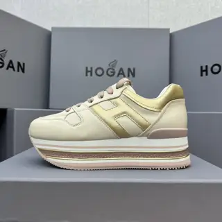 HOGAN platform thick sole top version Shoes