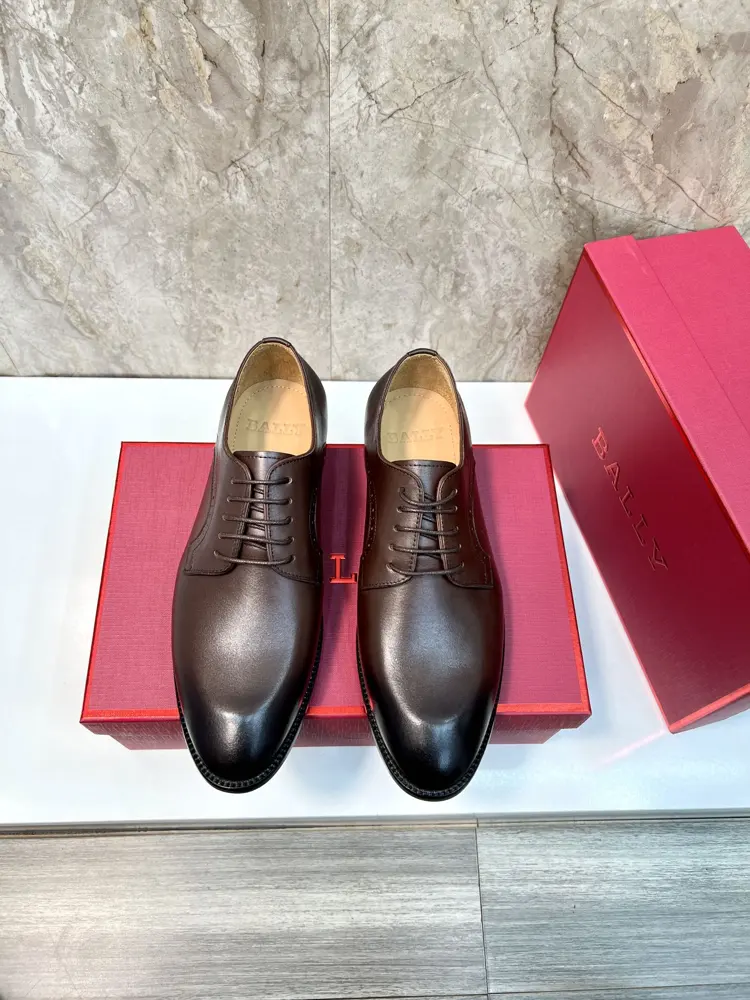 Bally business leather shoes