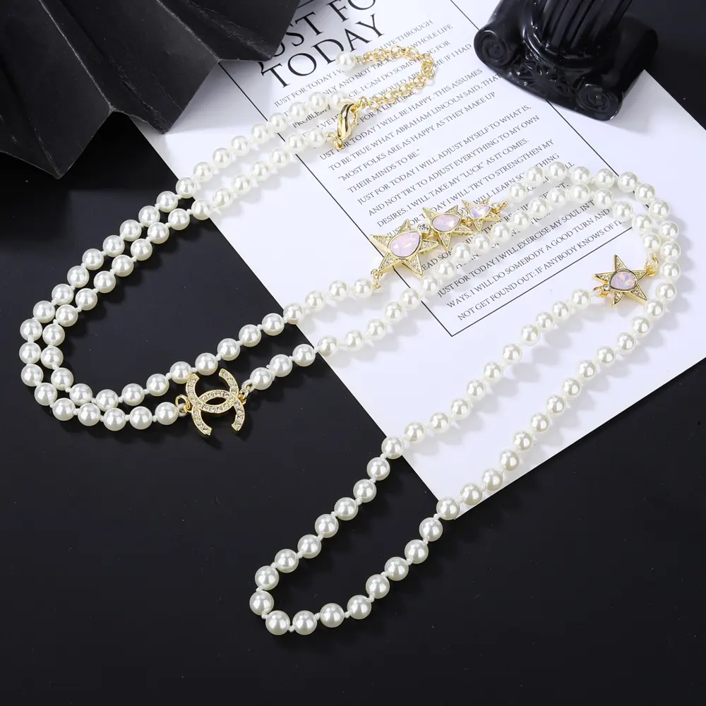 Chanel new pearl necklace