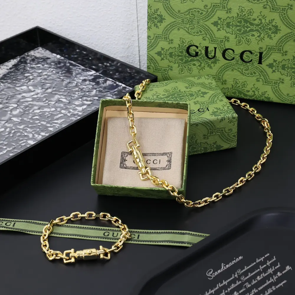 Gucci Necklace Bracelet