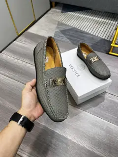Versace high-end men’s casual loafers