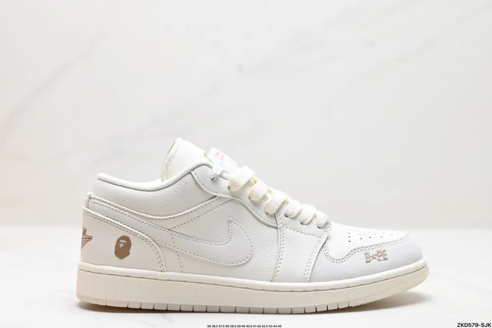 Nike Air Jordan 1 Low AJ1 low-top casual sneakers with official color matching LJ6688-002