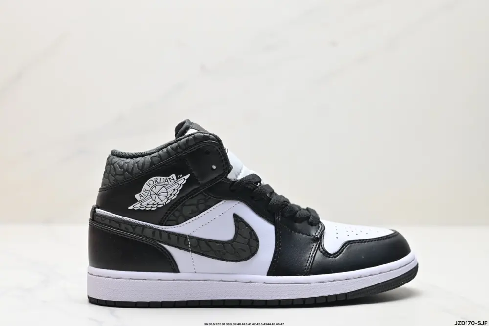 NIKE Air Jordan 1 Retro Mid AJ1 Jordan Generation Mid-top Classic Retro Culture Leisure CZ4385-016