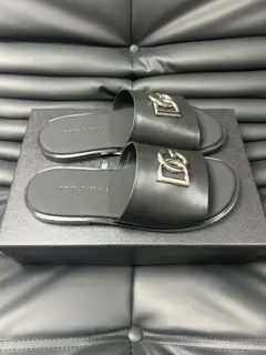 Dolce & Gabbana Logo Beach Slippers