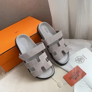 Hermès New spring and summer Laojiu sandals for men and women are coming. The same style as