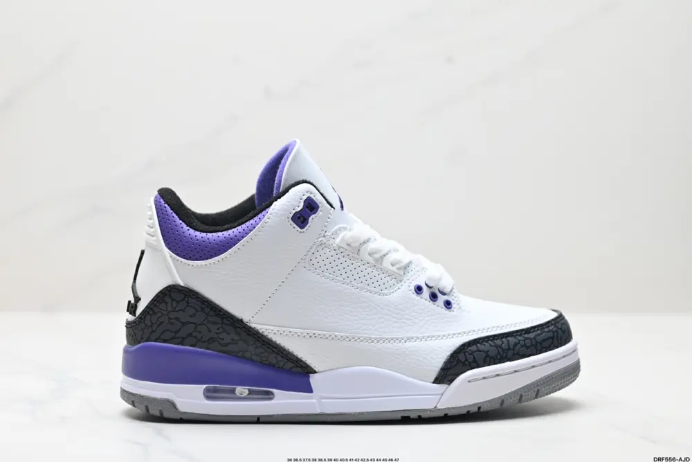 Nike Air Jordan 3 Retro Michael Jordan AJ3 mid-top retro casual sports culture basketball