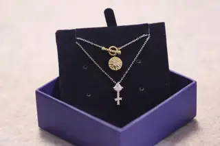Swarovski Sagittarius Patronus Clavicle Necklace