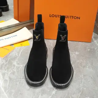Louis Vuitton new autumn and winter elastic ankle boots