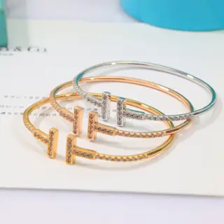 Tiffany double T bracelet