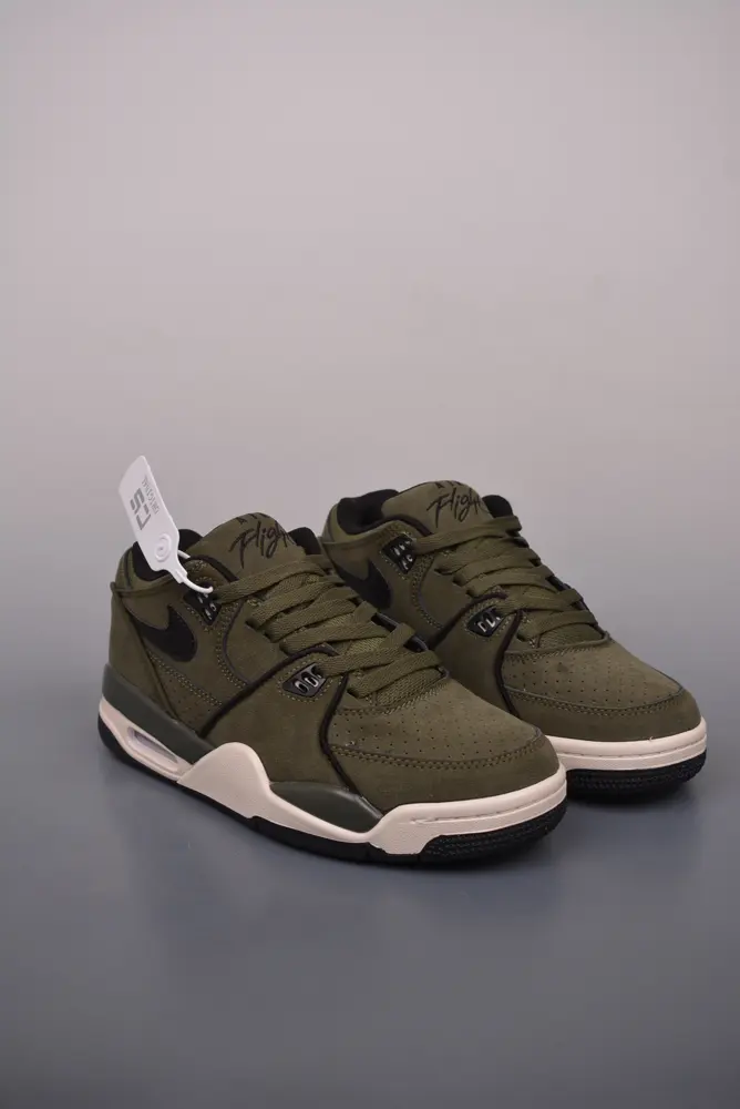 Nike leather high-top retro basketball shoes