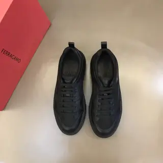 Salvatore Ferragamo patchwork casual sneakers