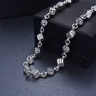 Chrome Hearts new dice necklace