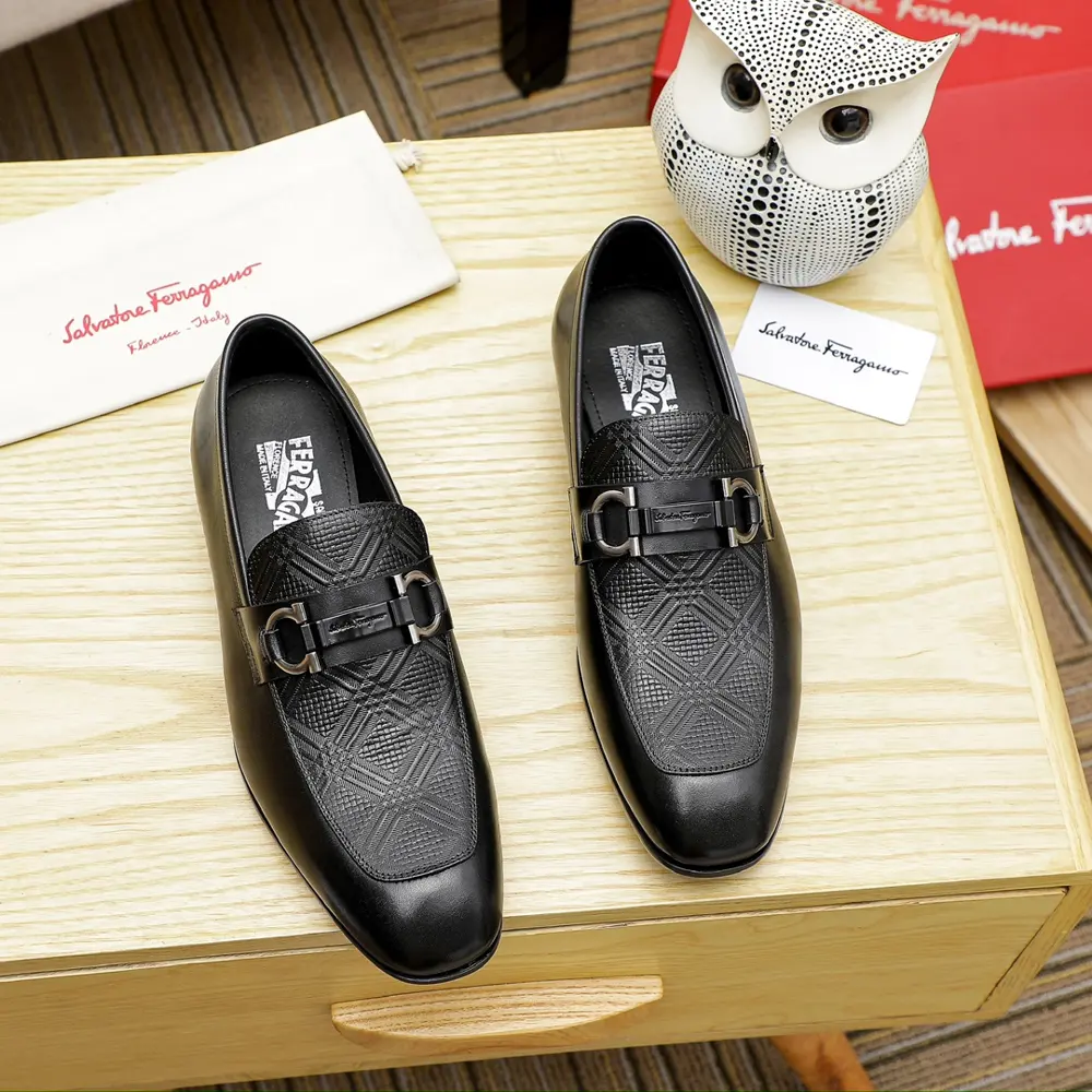 Salvatore Ferragamo fashion casual shoes Official counter 1:1 production