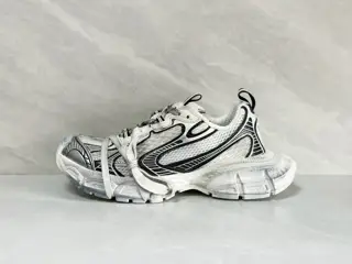 Balenciaga 3XL mesh lace-up distressed low-top dad shoes for men and women