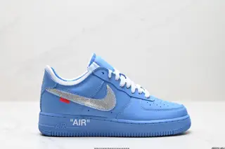 Nike AIR FORCE 1’07 OFF WHITE Original last and original cardboard to create a pure low-top 1CI1173-400