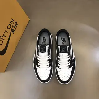 Louis Vuitton x Nike co-branded low-top casual sneakers