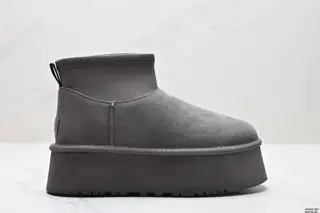 UGG Zhou Dongyu same style thick-soled snow boots for women 2024 new style leather and fur